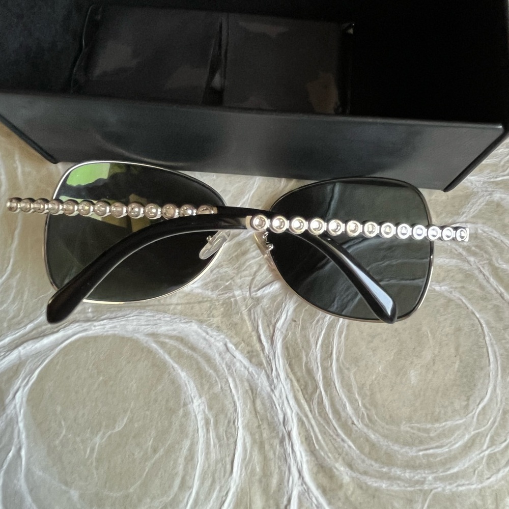 Tiffany & Co. Grey and Silver Sunglasses - Picture 7 of 11